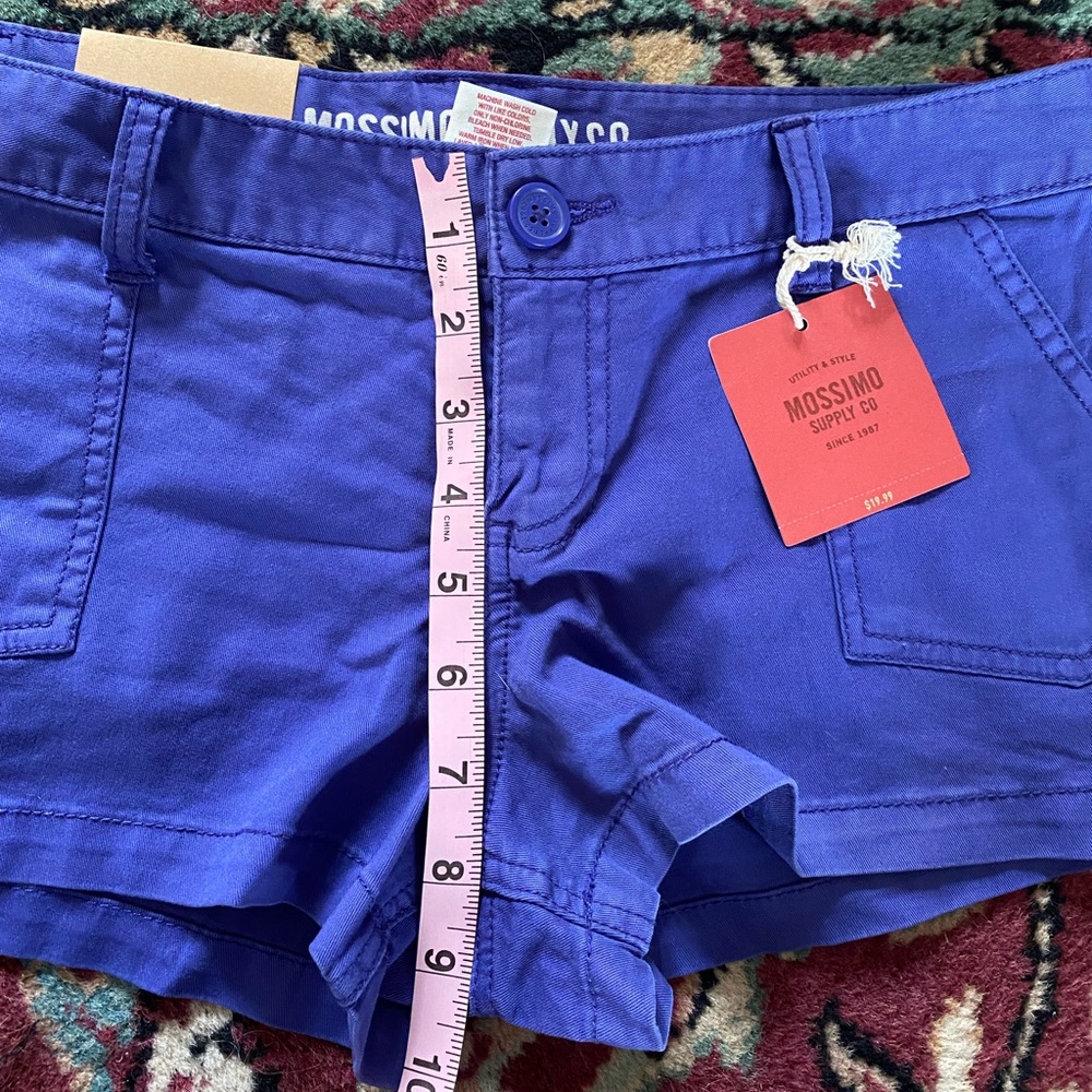 Mossimo Supply Co. Blue Shorts Size 9, but fits like a 6 - Picture 9 of 11